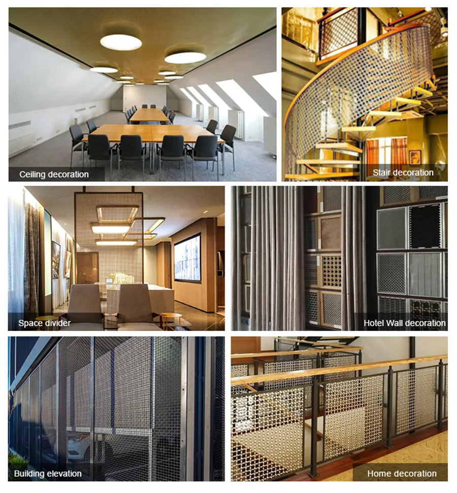 Decorative Metal Mesh Application