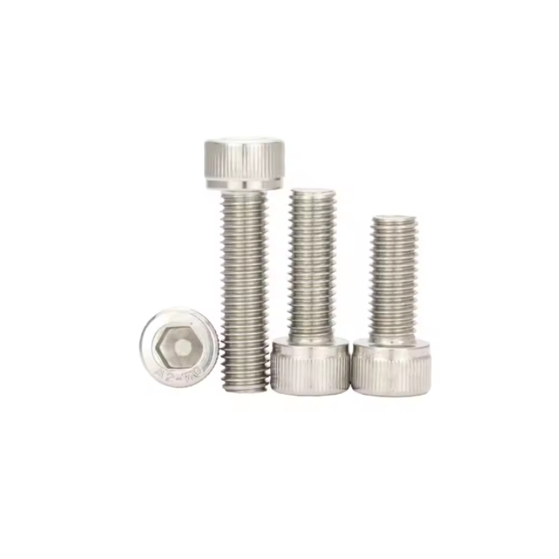 Stainless Steel Hex Socket Head Cap Screws for Solar Mounting Systems and Equipment Assembly, High Strength and Corrosion Resistance