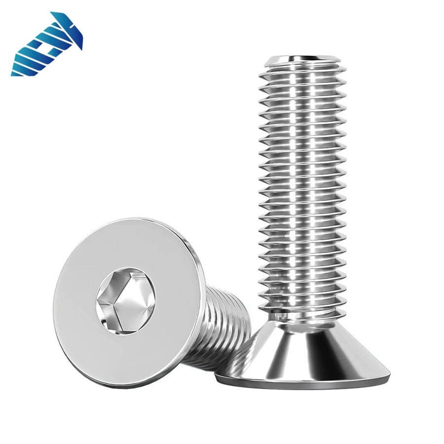 Stainless Steel High Strength Precision Assembly Hex Socket Countersunk Head Screw
