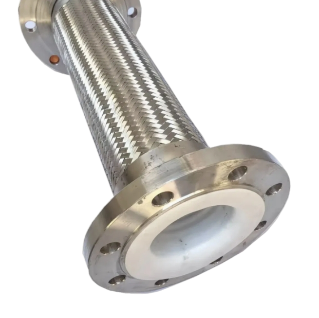 Corrosion Resistant Stainless Steel Flange LPG Hose Flexible Braided Industrial Fittings