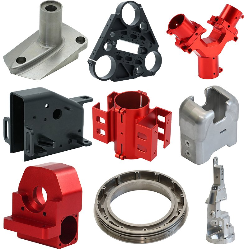 Custom CNC OEM High Precision Machinery Mechanical Stainless Steel with 3 4 5 Axis Milling Milled Machined Spare Aluminum Metal Machining Parts Supplier Robot