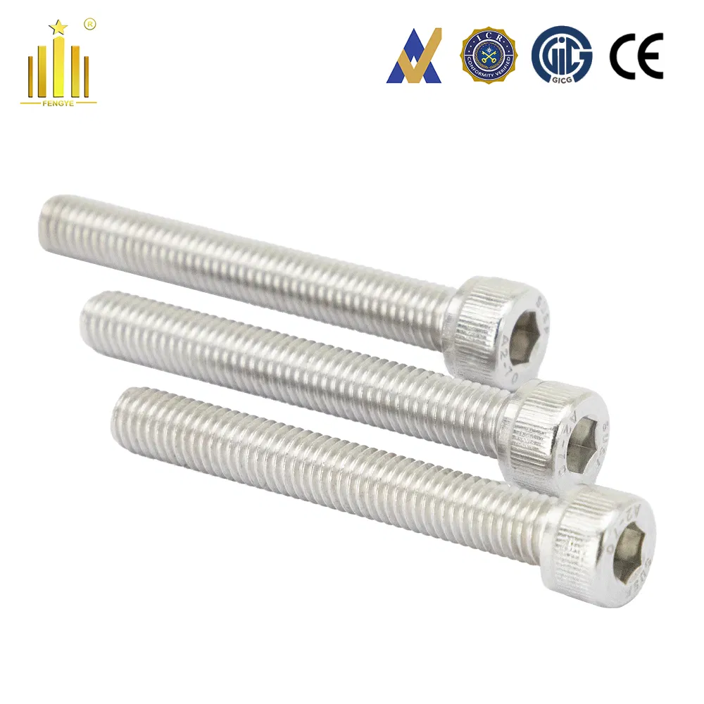 304 Stainless Steel Hex Socket Bolts: High-Strength for Industrial Machinery Assembly