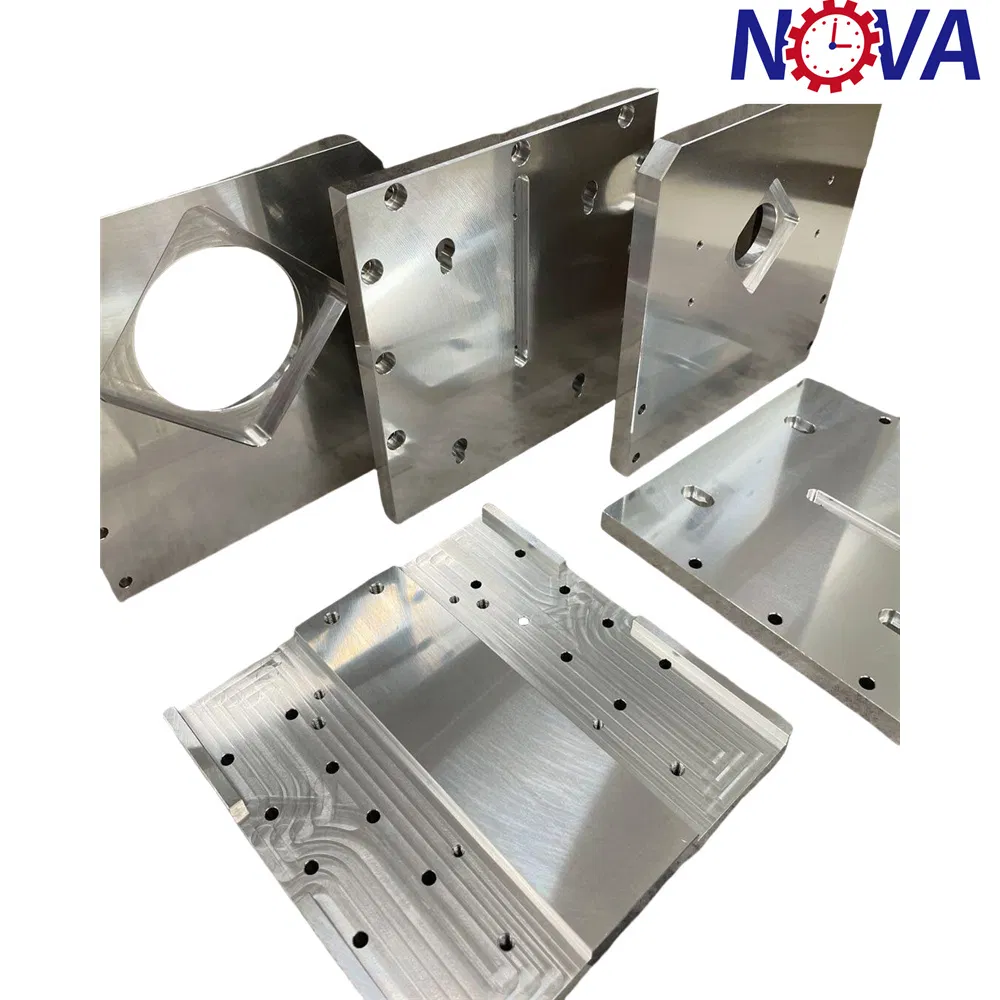 Precision - Machined Stainless Steel Mechanical Components with Polished Surface for Assembly and Structural Support