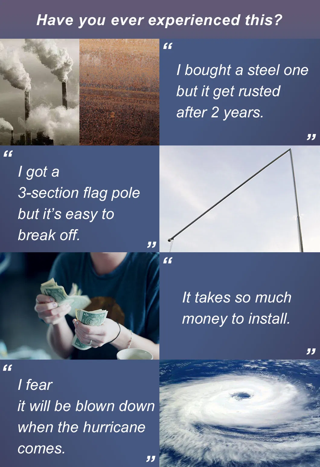 Stainless Steel Flagpole 1