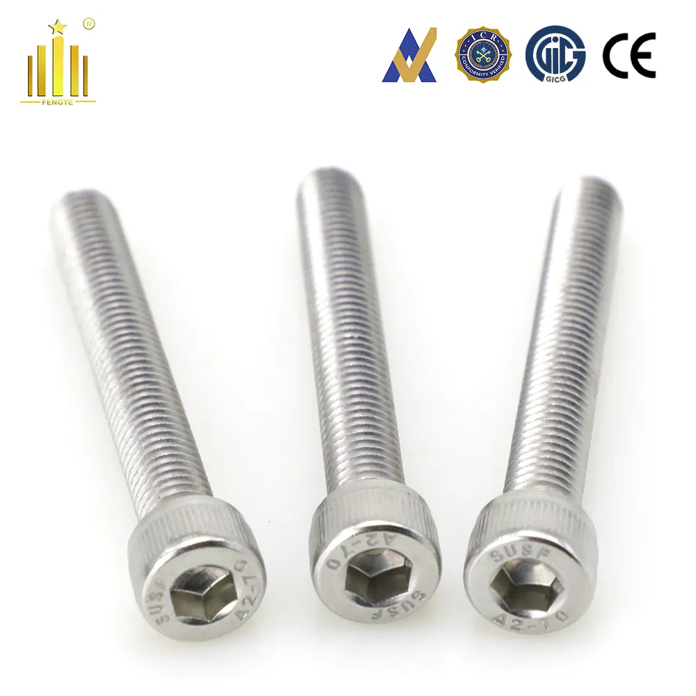 304 Stainless Steel Hex Socket Bolts: High-Strength for Industrial Machinery Assembly