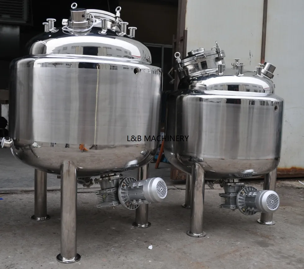 Bottom Magnetic Stirrer Mixing Tank