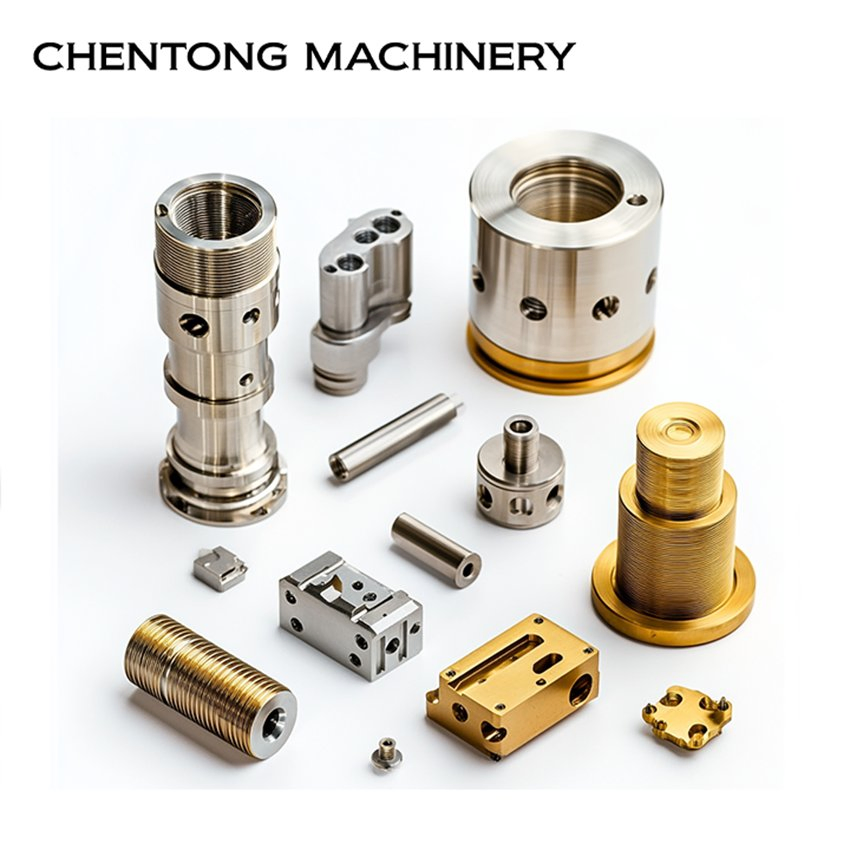 OEM Custom Aluminum Stainless Steel Brass CNC Micro Machined Part Rapid Prototyping Drilling Automotive Motorcycle Spare Machinery Parts