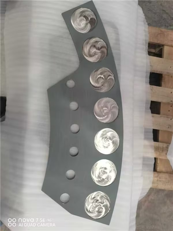 Custom Stainless Steel Aluminum Fabrication Service Ring Forging Flange Precision CNC Machine Parts for Wind Turbine Generator