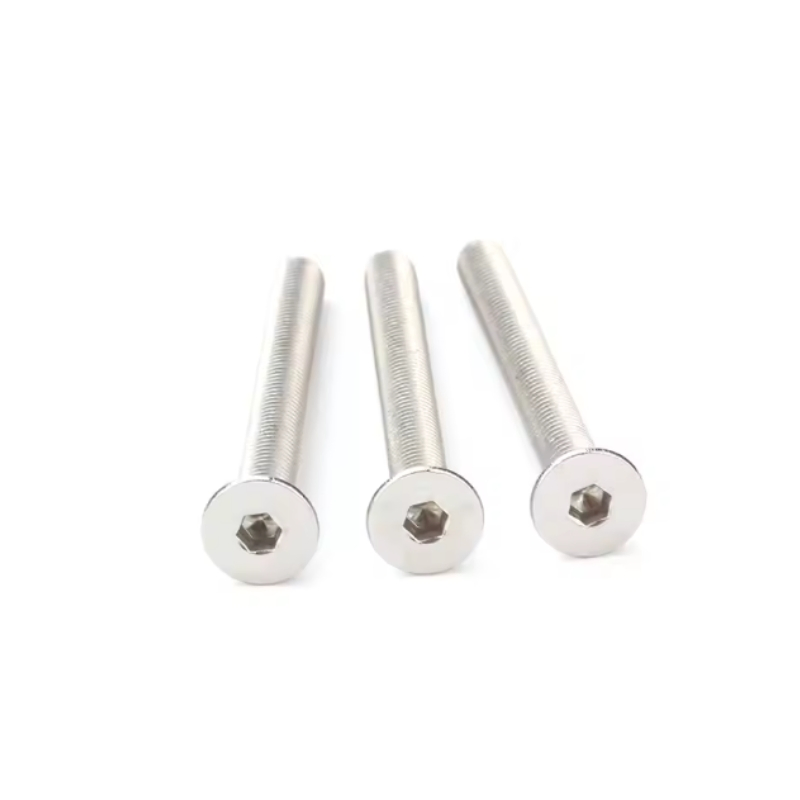 Stainless Steel Hex Socket Head Cap Screws for Solar Mounting Systems and Equipment Assembly, High Strength and Corrosion Resistance