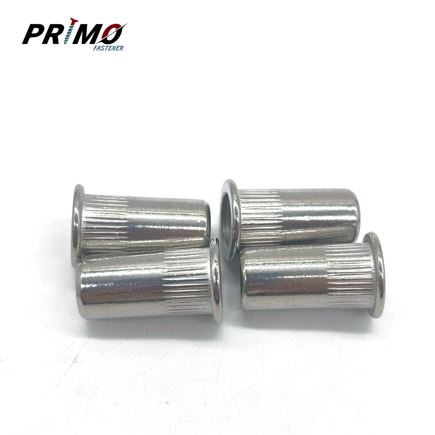 High Strength 304 Stainless Steel Flat Head M4-M12 Rivet Nut for Automotive &amp; Electronics Assembly