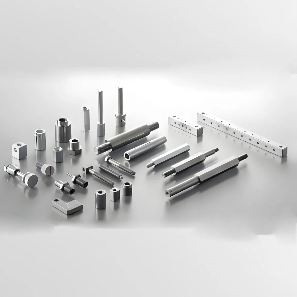 Custom Component Stainless Steel Rapid 3D Prototyping, EDM, Lathe Drilling and Polishing, Automotive and Mechanical Titanium Alloy, Stainless Steel Parts