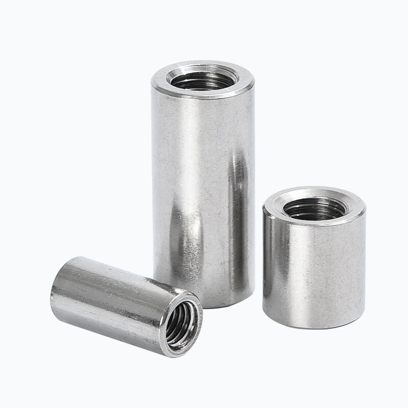 High-Strength Stainless Steel Round Nuts for Furniture Assembly