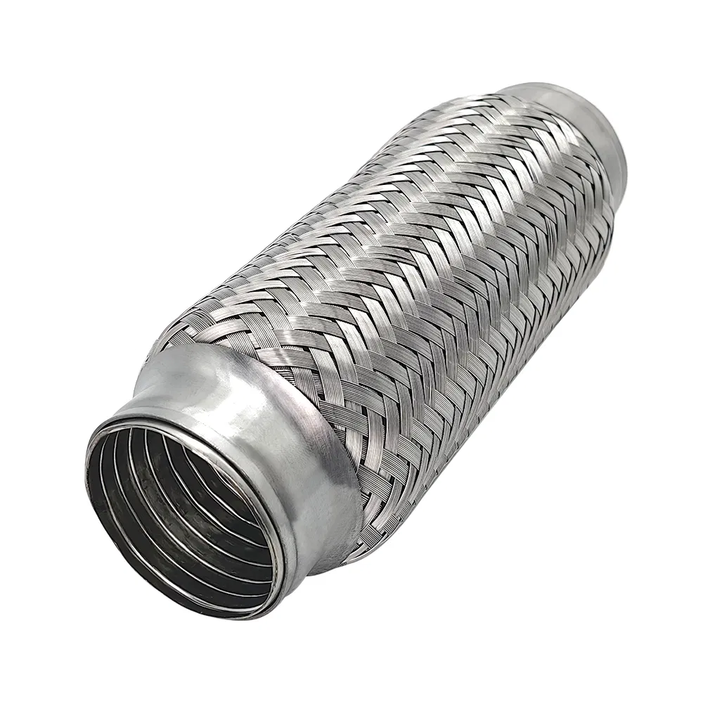 Stainless Steel Flex Exhaust Pipe with Interlock for Industrial Exhaust Systems