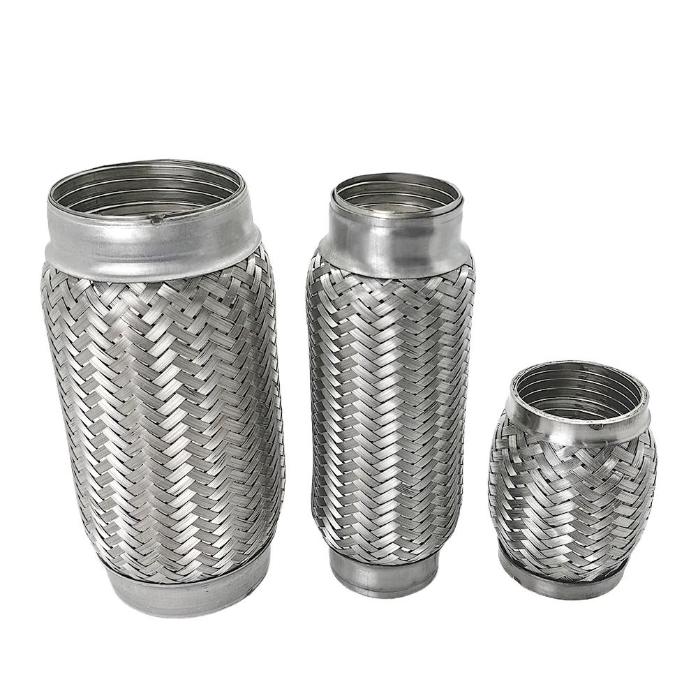 Stainless Steel Flex Exhaust Pipe with Interlock for Industrial Exhaust Systems