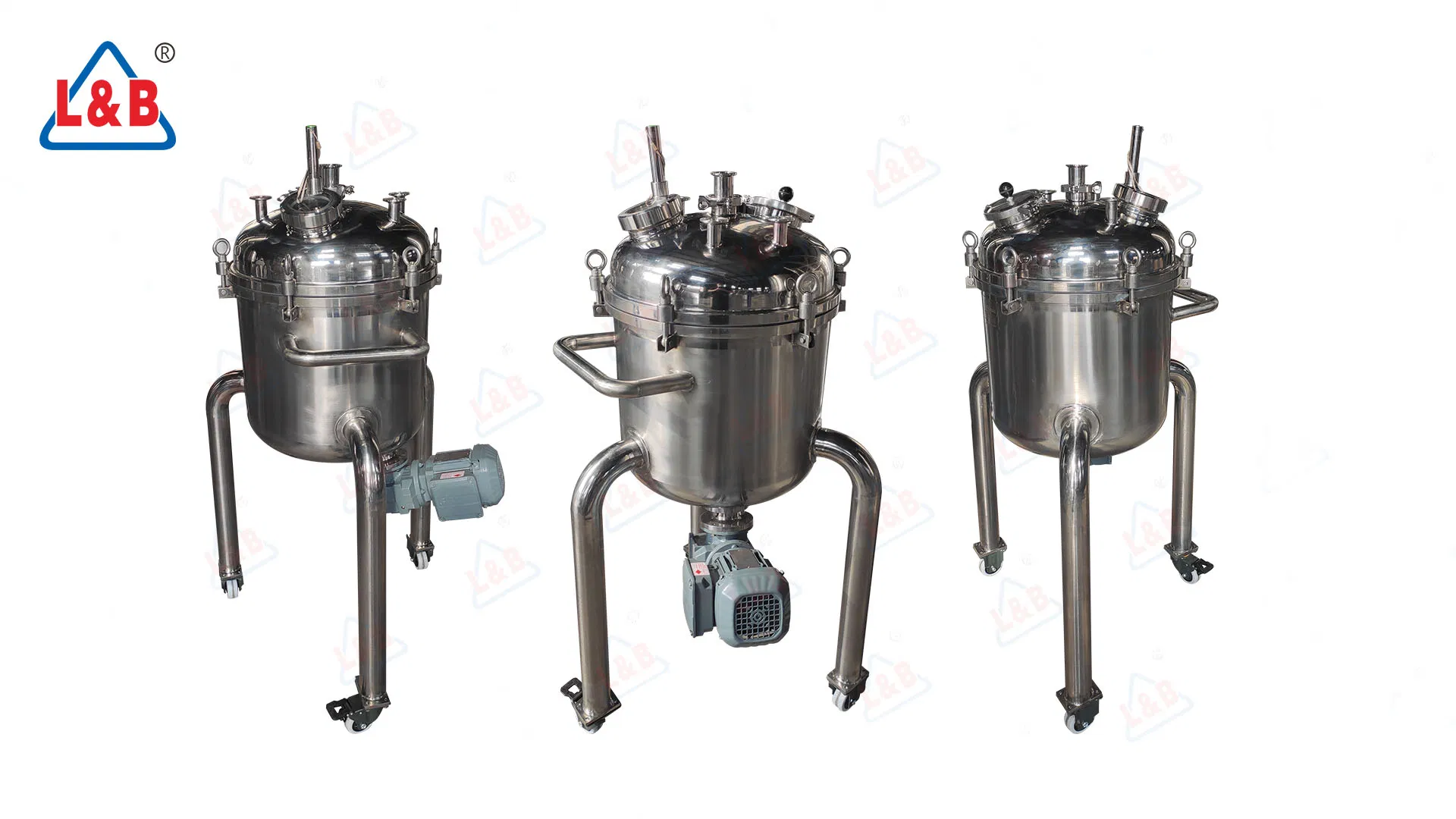 Food Grade Stainless Steel Food Grade Solution Bottom Magnetic Stirrer Mixer Tank