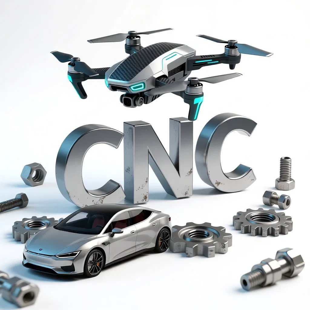 OEM Precision Service with Copper Titanium Stainless Steel for Custom CNC Machining Automotive Parts