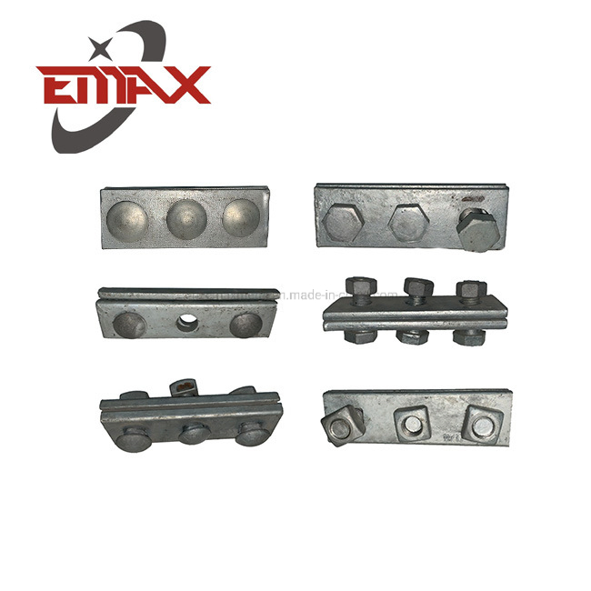 Customized Stainless Steel Hot DIP Galvanized Sheet Metal Stamping Pole Line Parts Power Fittings Fastener Hardware