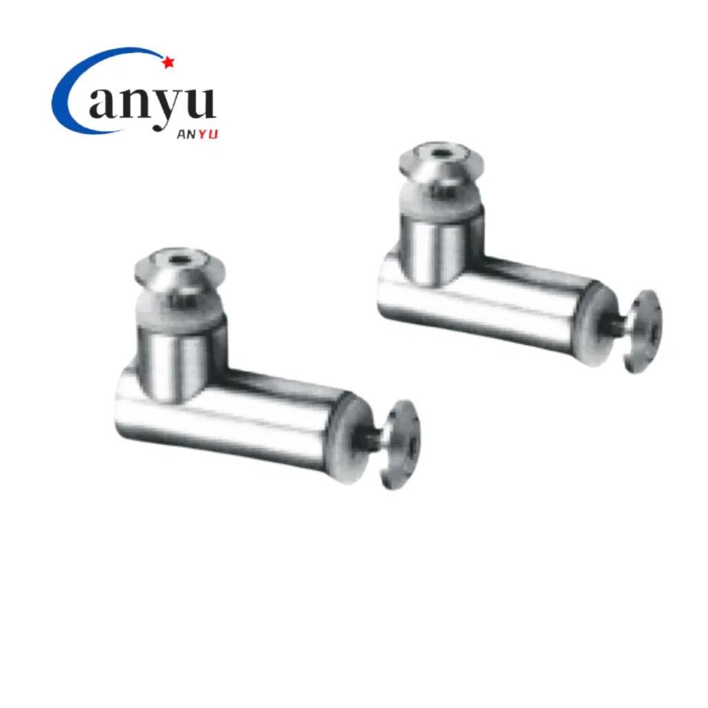 T Fastener Stainless Steel Horizontal Glass Connector Glass Hardware