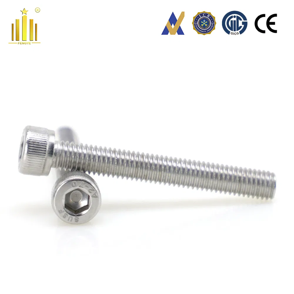 304 Stainless Steel Hex Socket Bolts: High-Strength for Industrial Machinery Assembly