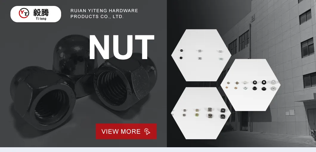 High Strength M6 Hexagonal Flange Nut