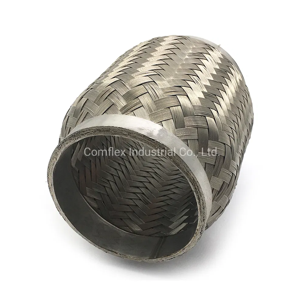High Quality Stainless Steel Ss201 SS304 Car Flexible Exhaust Bellow Corrugated Pipe Connector Exhaust Pipe