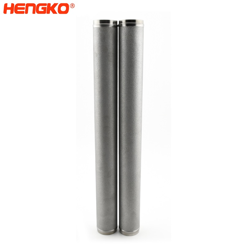 Hengko Tailored Sintered Stainless Steel Tubular Porous Metal Filter - Top-Tier Filtration Solution