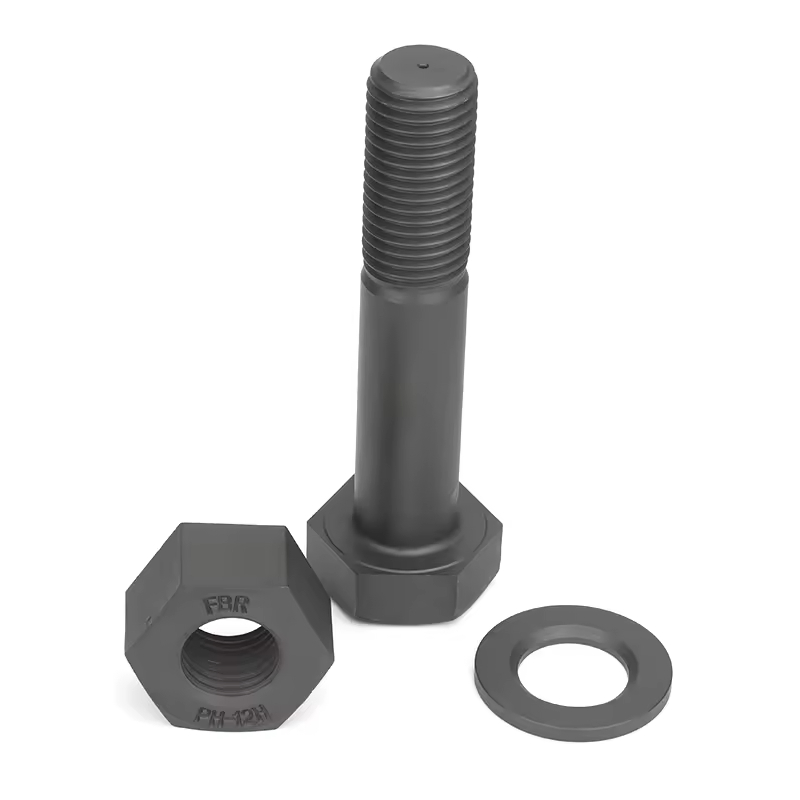 Premium Stainless Steel 17-4pH 12.9s MOS2 Coating High Strength Bolts with Large Hexagon Head Assemblies Bolts and Nuts Set