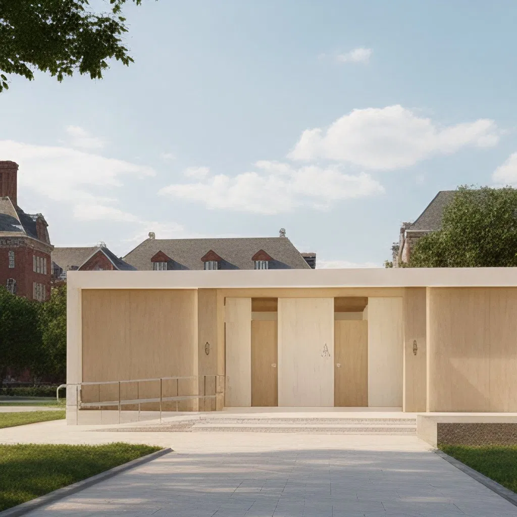 Eco-Conscious New Housing Featuring Mobile Steel Structures and Foldable Prefabricated Containers Sustainable Public Toilet and Utility Applications.