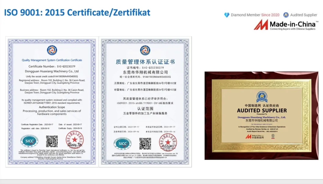 Quality Certification