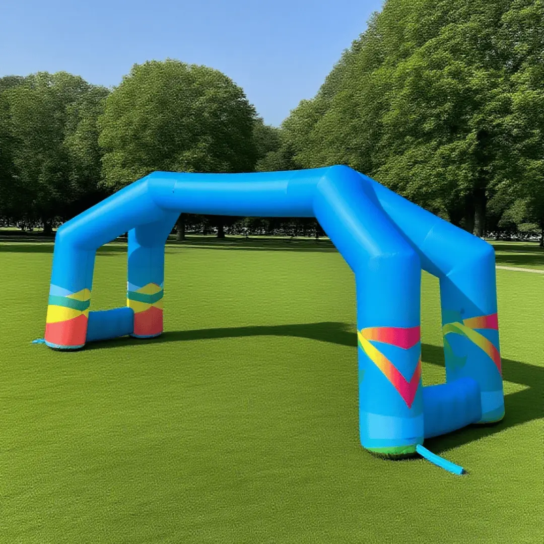 Inflatable tents
