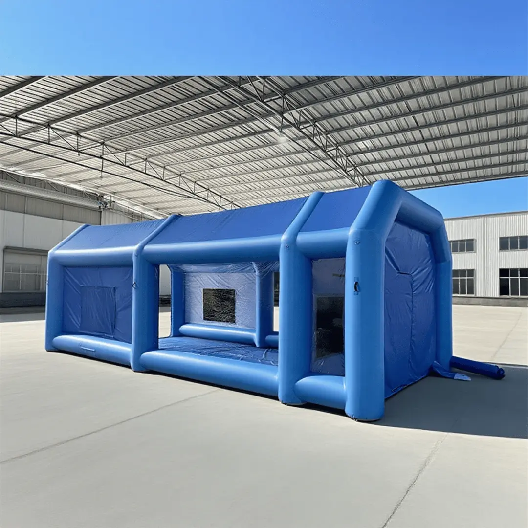 Inflatable tents