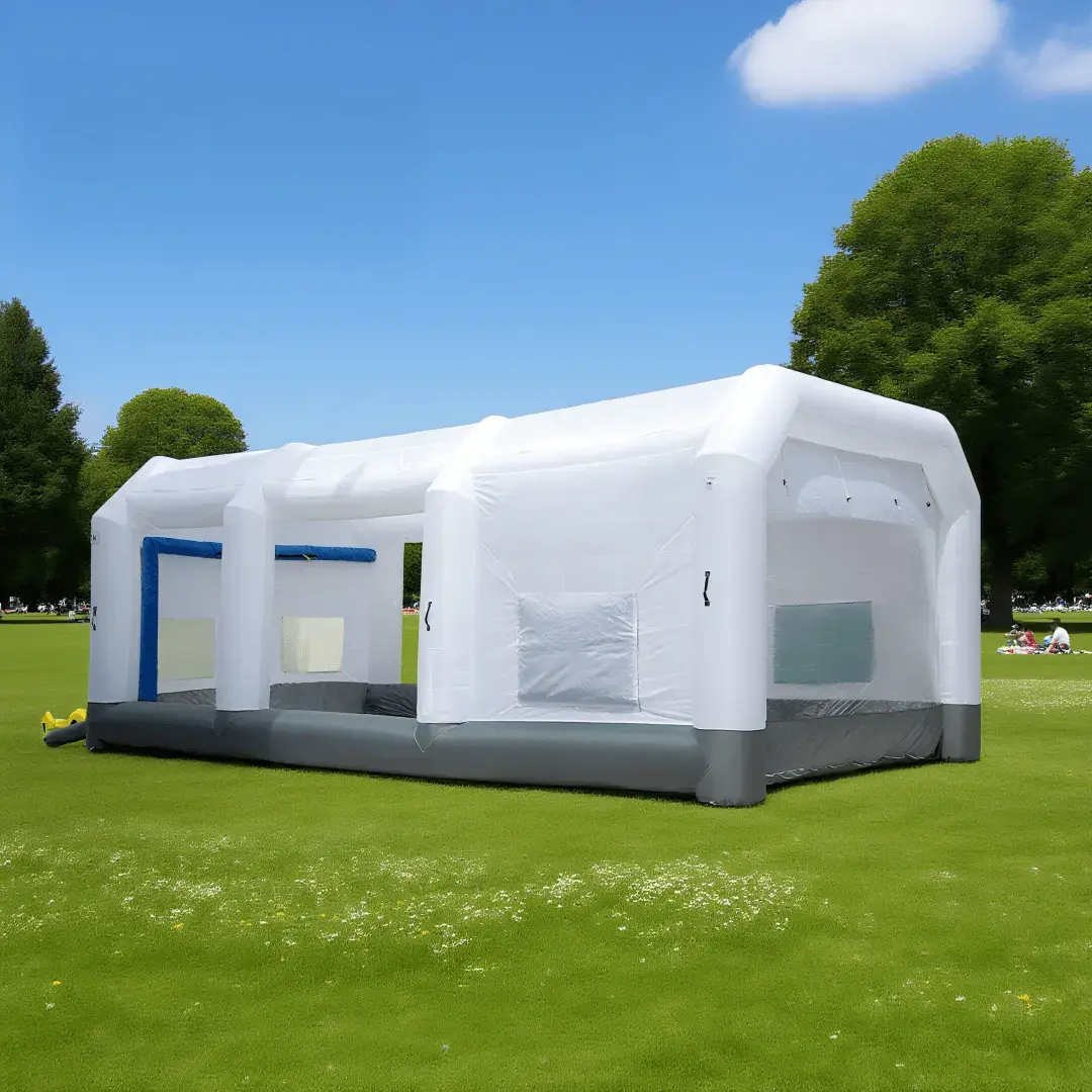 Inflatable tents for outdoor events and brand activations