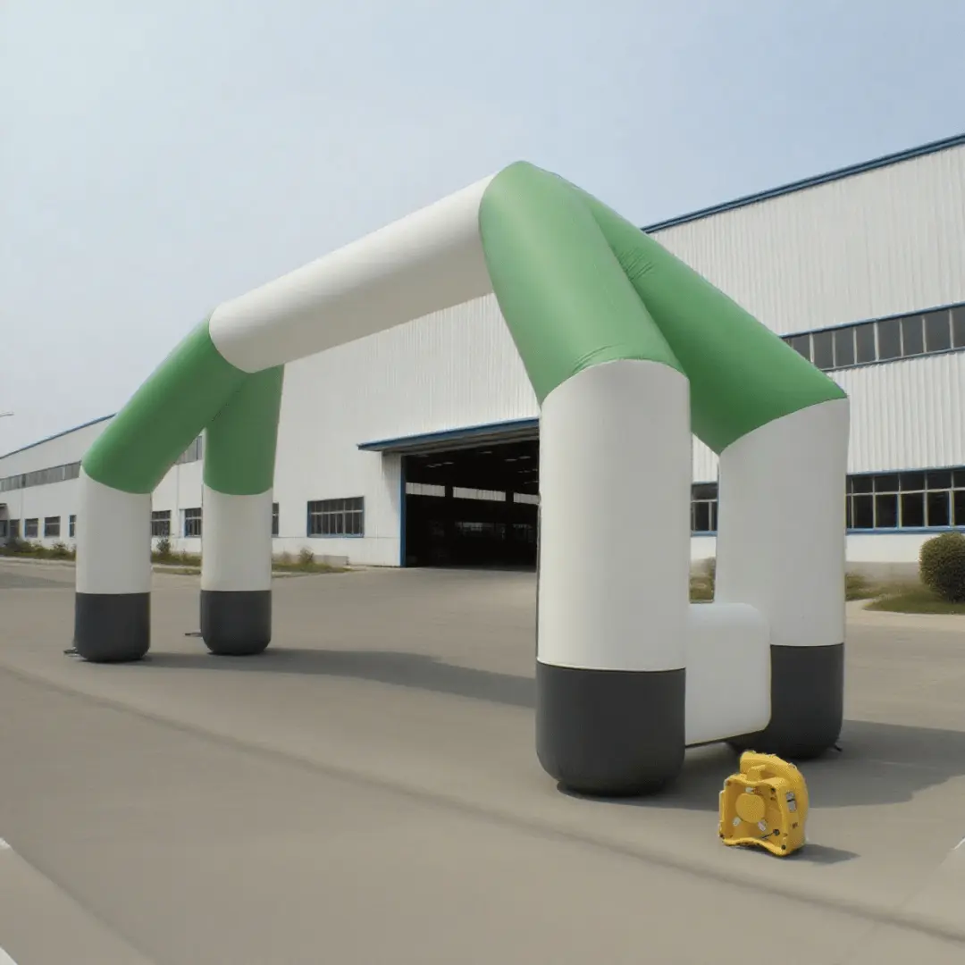 Inflatable tents