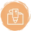 Three Guarantees Policy icon - warranty replacement return