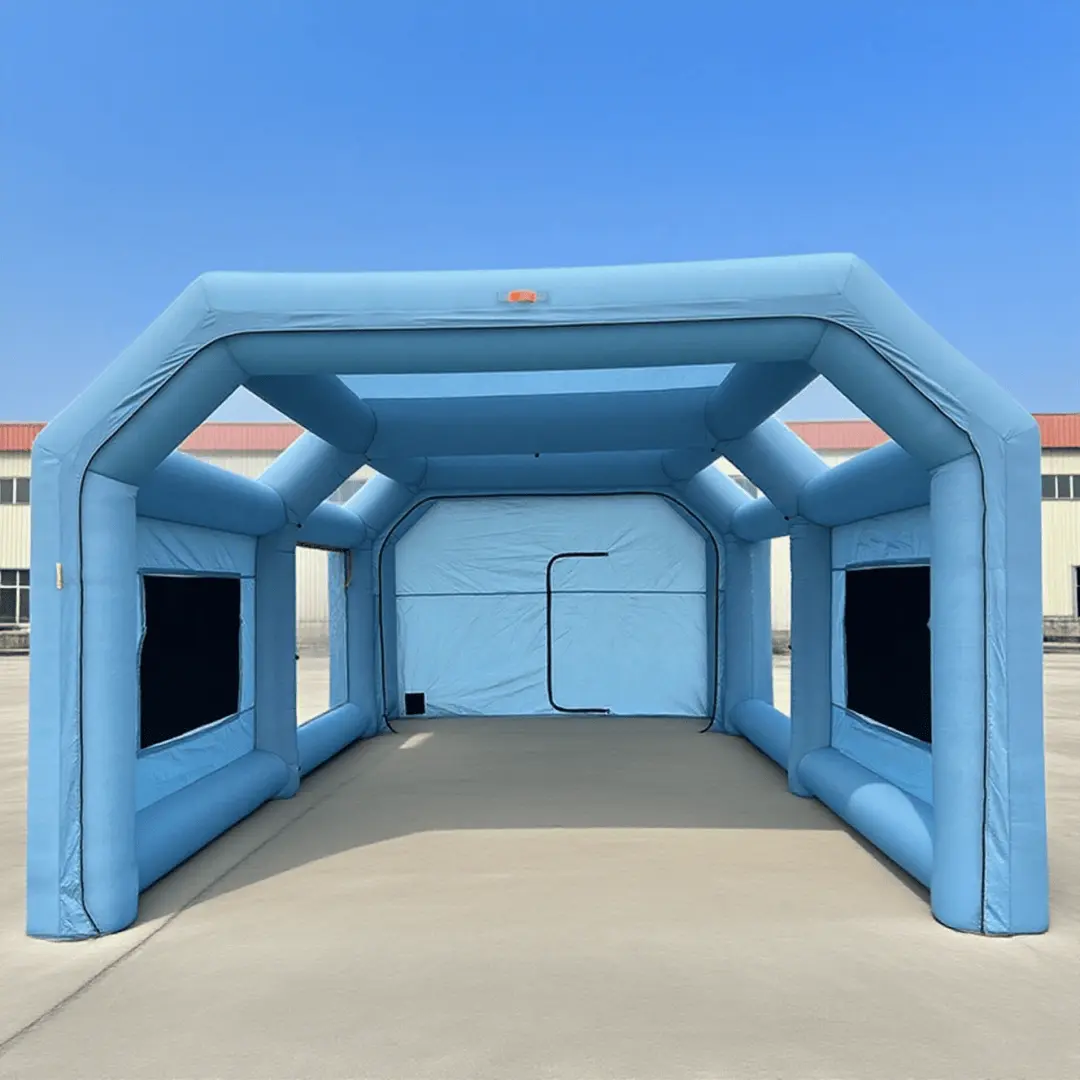 Inflatable tents