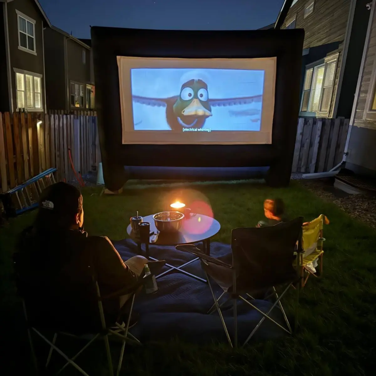 Inflatable movie screens (2)