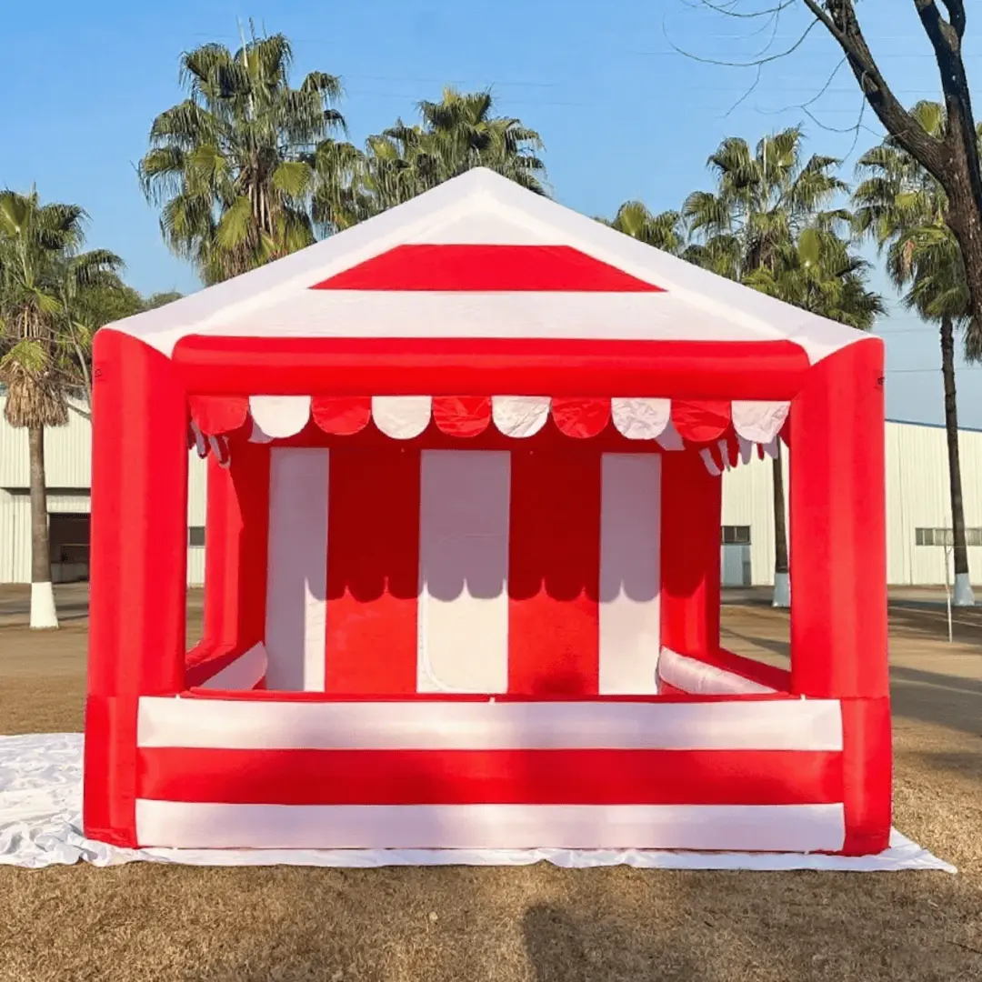 Inflatable tents