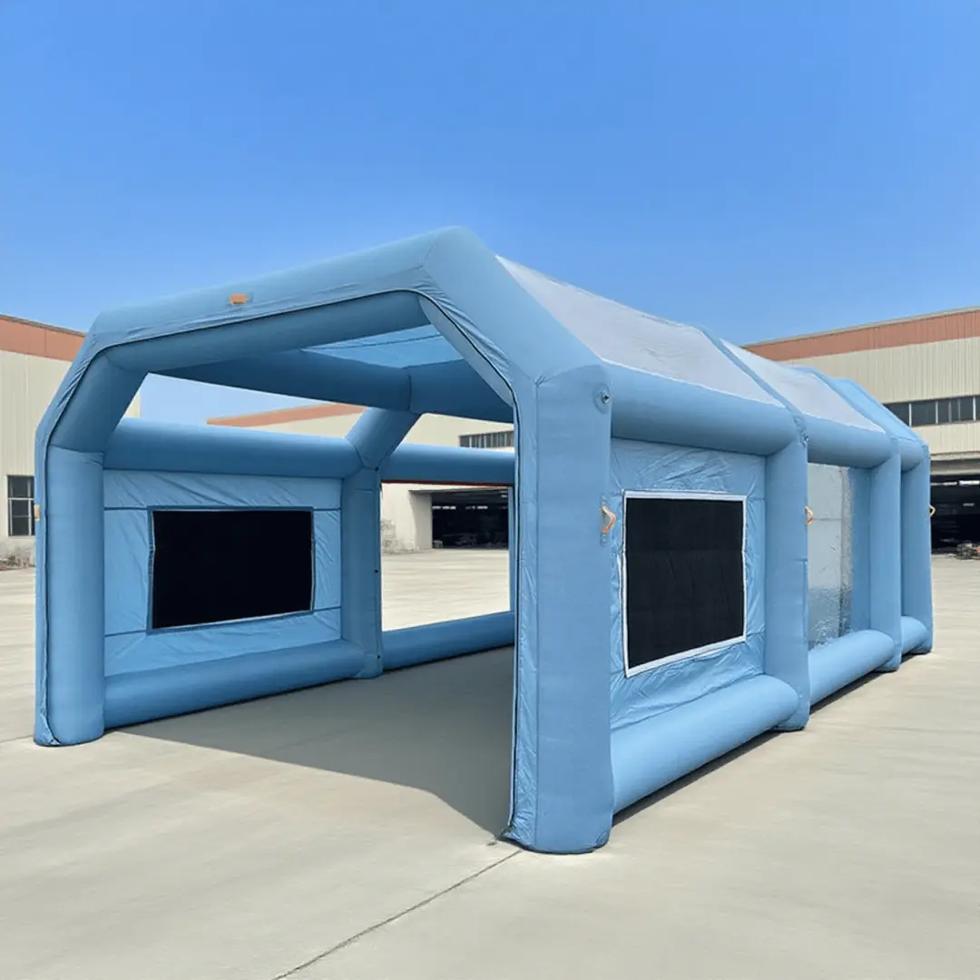 Inflatable tents