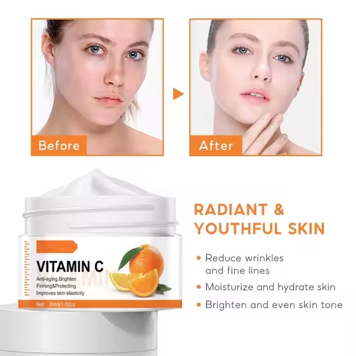Private Label Vitamin C Face Moisturizer Cream Oem, Odm