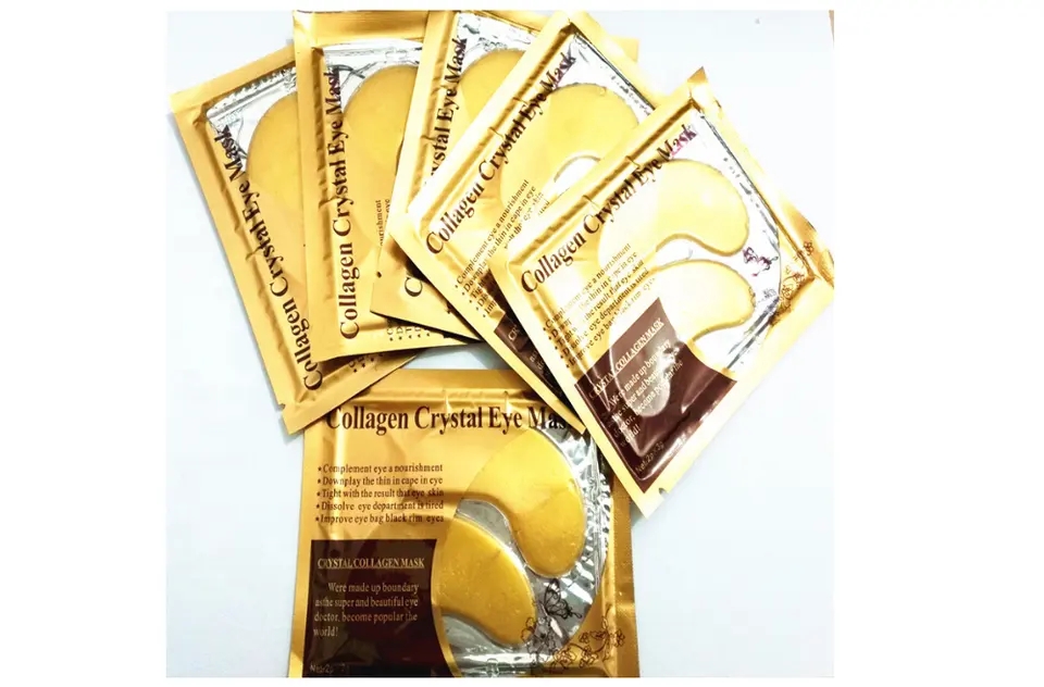 Private Label Anti Aging Anti Wrinkle 24K Gold Eye Mask Manufacturer, Oem
