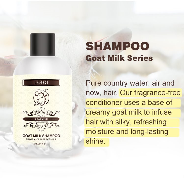 Private Label Goat Moisturizing Shampoo Factory, Odm
