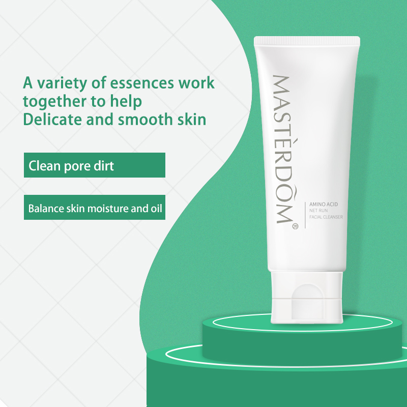 Private Label Amino Acid Gentle Oil Control Facial Cleanser Manufacturer, Factory
