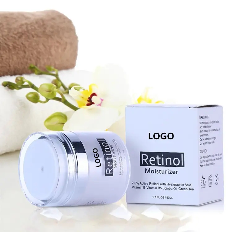 Private Label Retinol Anti Aging Facial Cream Supplier, Oem