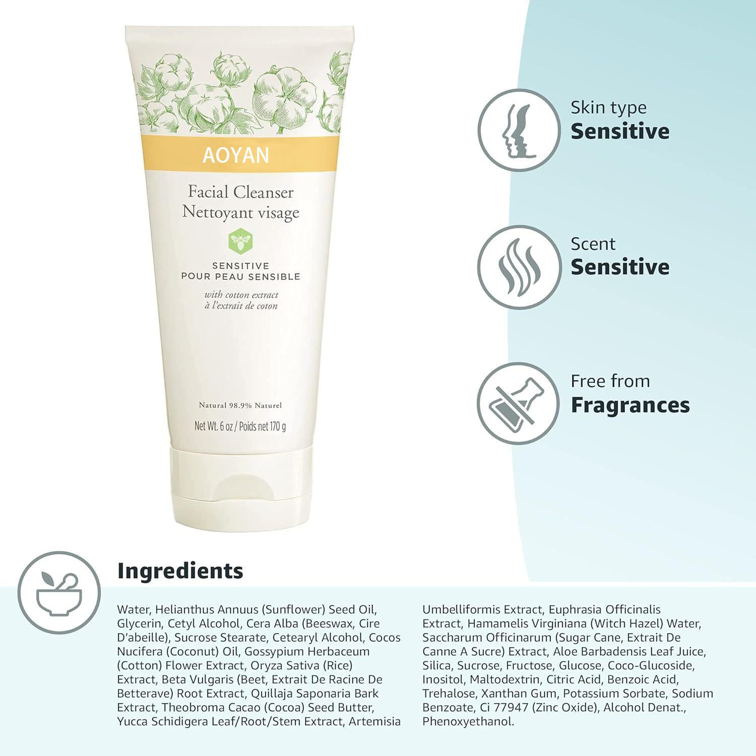 Sensitive Skin Face Cleanser Production
