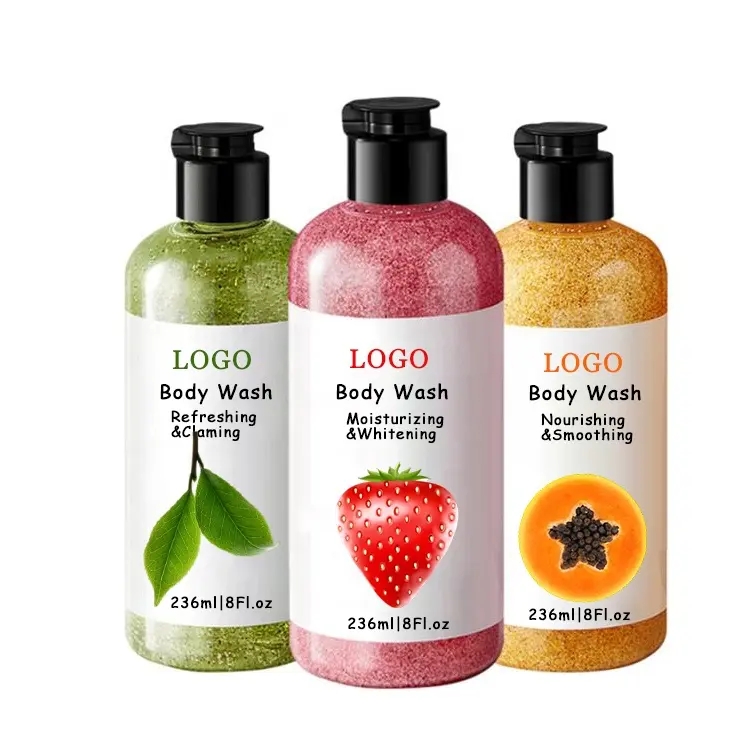 Private Label Scrub Body Wash Supplier, Odm