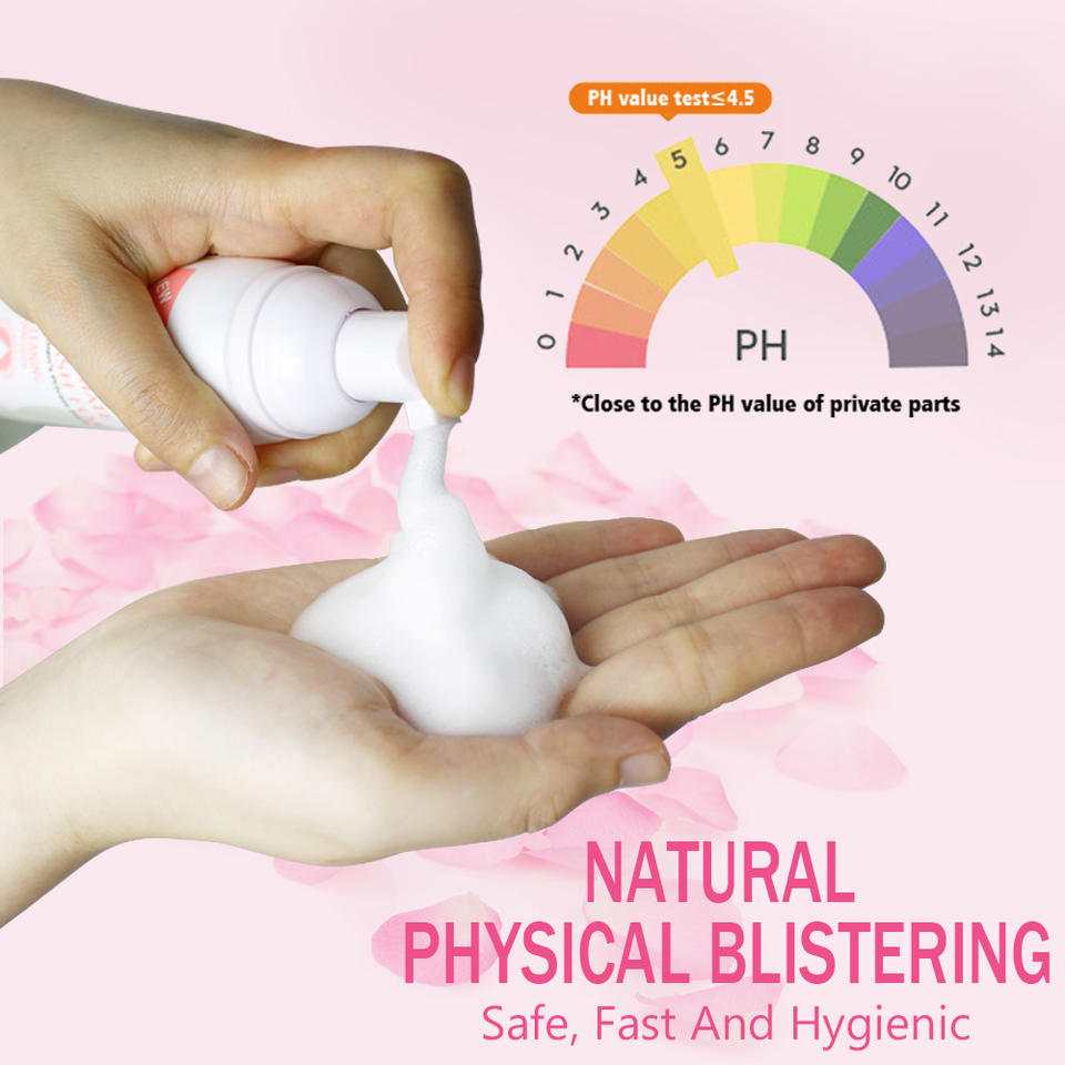 Private Label Foam Lotion Yoni Wash Factory, Oem