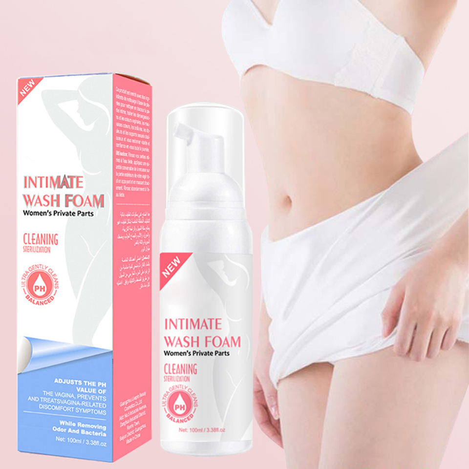 Private Label Foam Lotion Yoni Wash Factory, Oem