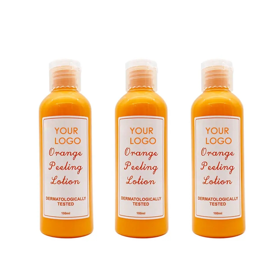 Private Label Orange Peeling Lotion Manufacturer, Odm