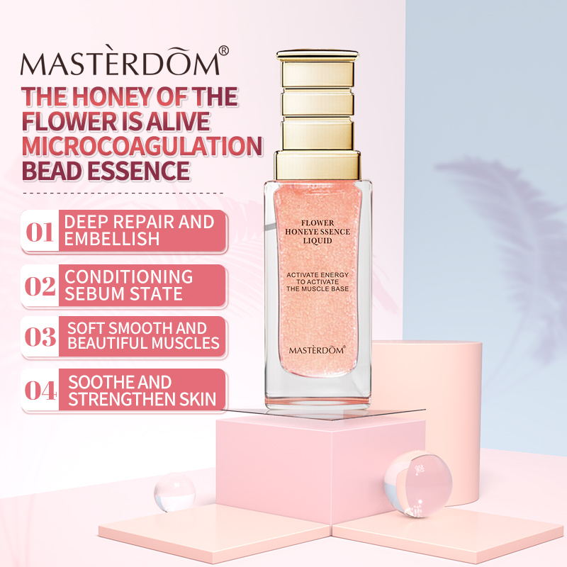 Private Label Rose Honey Brightening Skin Tiny Bead Essence Oem, Odm