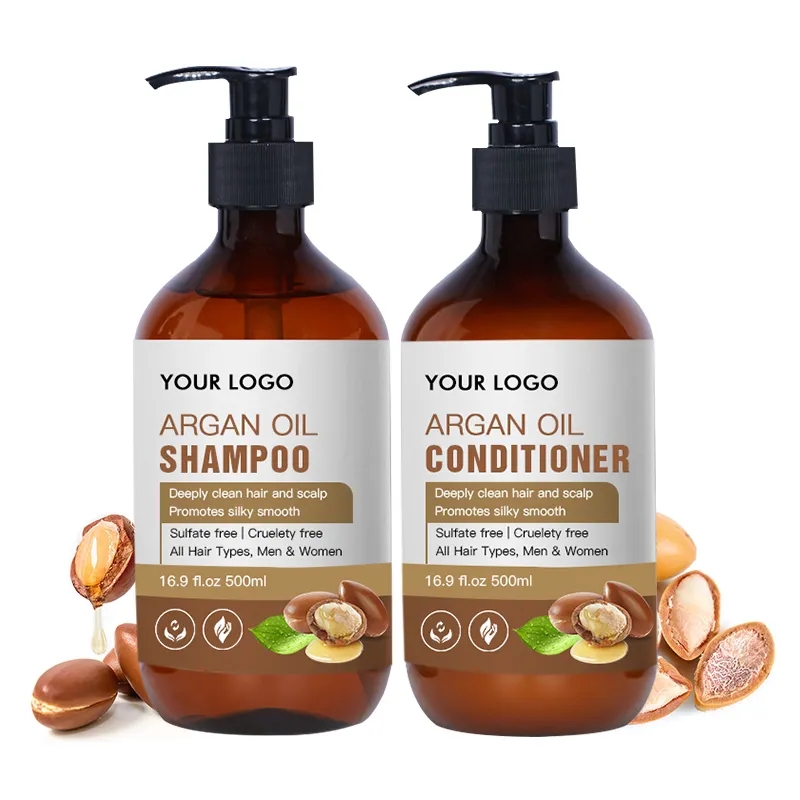 Private Label Argan Oil of Morocco Shampoo Supplier, Bulk